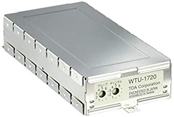 (未使用品)TOA ワイヤレスチューナーユニット(チャンネル増設用) WTU-1720