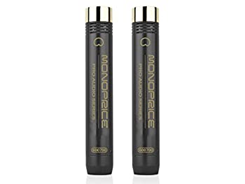 yÁzMonoprice Small-Diaphragm Condenser Microphones (Pair)