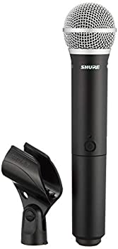 【中古】SHURE ワイヤレスマイク ハンドヘルド型 送信機 BLX2/PG58-JB 【メーカー名】SHURE【メーカー型番】BLX2/PG58-JB【ブランド名】SHURE【商品説明】SHURE ワイヤレスマイク ハンドヘルド型 送信機 BLX2/PG58-JB マイクロホンカプセル一体型デザインのPG58、SM58、Beta 58Aなど信頼性あるShureマイクロホン-10 dB ゲインアッテネーション中古品のため使用に伴うキズ等がございますが、問題なくご使用頂ける商品です。画像はイメージ写真ですので商品のコンディション、付属品の有無については入荷の度異なります。当店にて、動作確認・点検・アルコール等のクリーニングを施しております。中古品のため限定特典や補償等は、商品名、説明に記載があっても付属しておりません予めご了承下さい。当店では初期不良に限り、商品到着から7日間は返品を 受付けております。他モールとの併売品の為、完売の際はご連絡致しますのでご了承ください。ご注文からお届けまで1、ご注文⇒ご注文は24時間受け付けております。2、注文確認⇒ご注文後、当店から注文確認メールを送信します。3、お届けまで3〜10営業日程度とお考え下さい。4、入金確認⇒前払い決済をご選択の場合、ご入金確認後、配送手配を致します。5、出荷⇒配送準備が整い次第、出荷致します。配送業者、追跡番号等の詳細をメール送信致します。6、到着⇒出荷後、1〜3日後に商品が到着します。　※離島、北海道、九州、沖縄は遅れる場合がございます。予めご了承下さい。お電話でのお問合せは少人数で運営の為受け付けておりませんので、メールにてお問合せお願い致します。営業時間　月〜金　10:00〜17:00お客様都合によるご注文後のキャンセル・返品はお受けしておりませんのでご了承下さい。