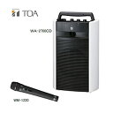 【中古】(非常に良い)TOA デジタルワイヤレスアンプ(CD機能付き)・ワイヤレスマイクセット WA-2700CD×1 WM-1220×1 シングルタイプ