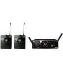【中古】(非常に良い)AKG 2チャンネルB帯ワイヤレスシステム WMS40 PRO MINI2 INSTRUMENTAL SET DUAL