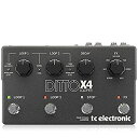 【中古】tc electronic デュアル トラック ルーパー DITTO X4 LOOPER