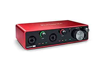 【中古】Focusrite Scarlett 4i4 3rd Gen オーディオインターフェイス