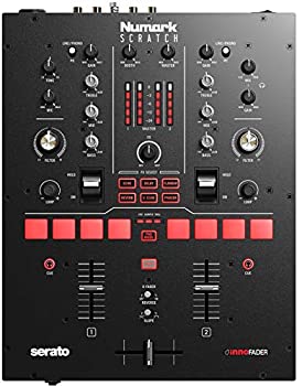 【中古】Numark 2チャンネルスクラッチミキサー Serato DJ Pro/DVSライセンス Innofaderクロスフェーダー搭載、6つのダイレクトアクセスエフェクト パフ