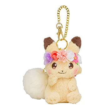 【中古】ポケモンセンターオリジナル チャーム付きマスコット ピカチュウ Pikachu Eievui 039 s Easter