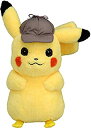 【中古】(非常に良い)ポケットモンスター ポケモン ぬいぐるみ 1/1 名探偵ピカチュウ 高さ約40cm