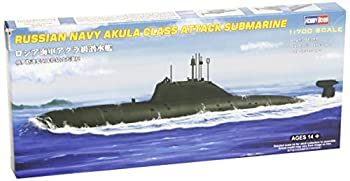 【中古】ホビーボス 1/700 潜水艦シリーズ ロシア海軍 アクラ級潜水艦 プラモデル