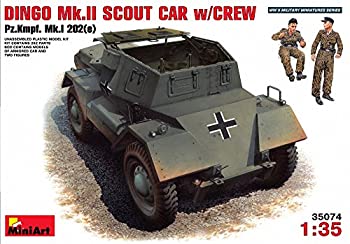 【中古】ミニアート 1/35 ディンゴMKII Pz.Kpfw.Mk 1 202 e w/CREW MA35074 プラモデル