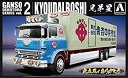 【中古】青島文化教材社 1/32 元祖デコトラシリーズ No.2 兄弟星 大型凍車 プラモデル