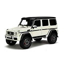 【中古】GTスピリット　1/18　メルセデス・ベンツ　G500　4x4　ホワイト