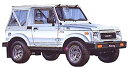 【中古】(非常に良い)フジミ模型 1/24インチアップディスクシリーズ70 ジムニー1300カスタム '86