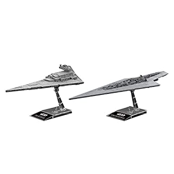 【中古】スター・ウォーズ 1/100000 スーパー・スター・デストロイヤー & 1/14500 スター・デストロイヤー 色分け済みプラモデル