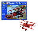 【中古】ドイツレベル 1/72 フォッカー Dr.1 04116 プラモデル