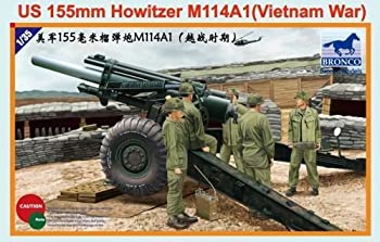 【中古】ブロンコモデル 1/35 アメリカ 155mm榴弾砲M114A1 ベトナム戦争 プラモデル CB35102