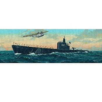 【中古】トランペッター 1/144 米海軍ガトー級潜水艦 SS-212 1941 プラモデル