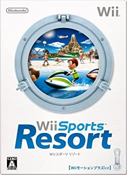 【中古】(未使用品)Wiiスポーツ リゾート (「Wiiモーションプラス (シロ) 」1個同梱)