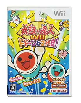 【中古】(未使用品)太鼓の達人Wii ドドーンと2代目! (ソフト単品版)