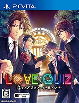 【中古】(非常に良い)PSVita LOVE:QUIZ~恋する乙女のファイナルアンサー~通常版 - PS Vita 【中古】(非常に良い)PSVita LOVE:QUIZ~恋する乙女のファイナルアンサー~通常版 - PS Vita