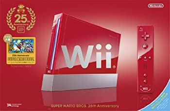 【中古】Wii本体 (スーパーマリオ25周年仕様) (「Wiiリモコンプラス」) (RVL-S-RAAV) 【メーカー生産終了】