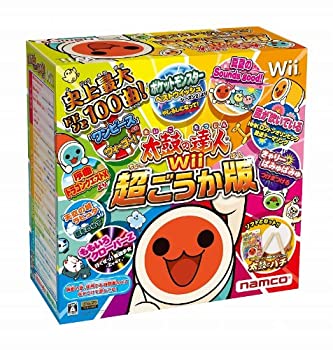 【中古】太鼓の達人Wii 超ごうか版 (専用太鼓コントローラ「太鼓とバチ」同梱版)