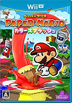 【中古】ペーパーマリオ カラースプラッシュ - Wii U