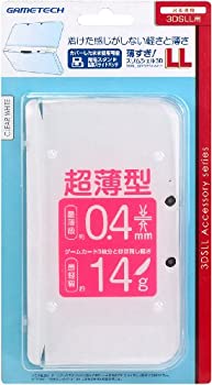 【中古】3DSLL用本体保護カバー『薄すぎ!スリムシェル3DLL (クリアホワイト) 』