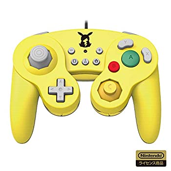 【中古】【任天堂ライセンス商品】ホリ クラシックコントローラー for Nintendo Switch ピカチュウ【Nintendo Switch対応】