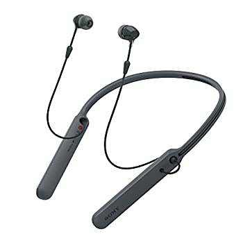 【中古】(非常に良い)ソニー SONY ワイヤレスイヤホン WI-C400 : Bluetooth対応 最大20時間連続再生 カナル型 マイク付き 2017年モデル ブラック WI-C400 B