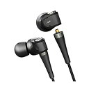 【中古】(非常に良い)ラディウス ダイナミック型ハイレゾ対応カナルイヤホンブラックradius HP-NX100K