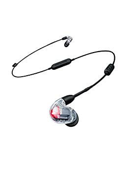 【中古】SHURE ワイヤレスイヤホン BT1シリーズ SE846 Bluetooth カナル型 高遮音性イヤホン ワイヤレスケーブル/リモコン・マイク付きケーブル付属 クリ