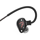 【中古】(非常に良い)Fender NINE Black Metallic 9.25mmダイナミックドライバー搭載イヤホン IEM2pinコネクター採用