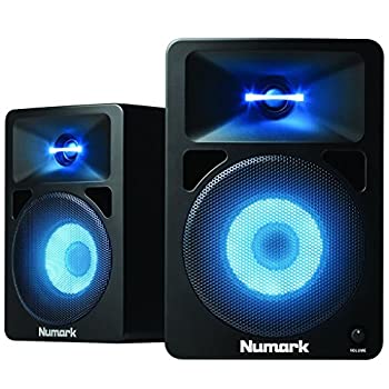 楽天GoodLifeStore【中古】Numark アンプ内蔵 DJモニタースピーカー LEDの光がビートで変化 N-Wave 580L