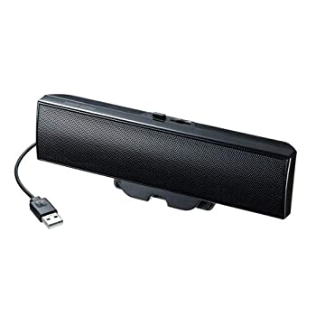 【中古】サンワサプライ MM-SPU17BK USBサウンドバースピーカー 【中古】サンワサプライ MM-SPU17BK USBサウンドバースピーカー