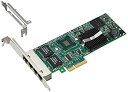【中古】(非常に良い)intel Gigabit ET2 Quad Port Server Adapter E1G