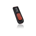 【中古】ADATA USBメモリ 64GB USB2.0 スライド式 ブラック AC008-64G-RKD