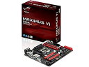 【中古】(非常に良い)ASUSTeK Intel Z87チップセット搭載マザーボード ROGシリーズ MAXIMUS VI GENE 【MATX】