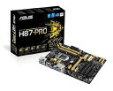 【中古】ASUSTeK Intel H87チップセット搭載マザーボード H87-PRO 【ATX】【メーカー名】Asustek【メーカー型番】H87-PRO【ブランド名】ASUSTek【商品説明】ASUSTeK Intel H87チップセット搭載マザーボード H87-PRO 【ATX】Socket:LGA 1150チップセット:Intel H87対応メモリ:DDR3-1600 x 4 (最大 32GB)拡張スロット:PCIe x16×2 PCIe x4×0 PCIe x1×2 PCI×3フォームファクター:ATX中古品のため使用に伴うキズ等がございますが、問題なくご使用頂ける商品です。画像はイメージ写真ですので商品のコンディション、付属品の有無については入荷の度異なります。当店にて、動作確認・点検・アルコール等のクリーニングを施しております。中古品のため限定特典や補償等は、商品名、説明に記載があっても付属しておりません予めご了承下さい。当店では初期不良に限り、商品到着から7日間は返品を 受付けております。他モールとの併売品の為、完売の際はご連絡致しますのでご了承ください。ご注文からお届けまで1、ご注文⇒ご注文は24時間受け付けております。2、注文確認⇒ご注文後、当店から注文確認メールを送信します。3、お届けまで3〜10営業日程度とお考え下さい。4、入金確認⇒前払い決済をご選択の場合、ご入金確認後、配送手配を致します。5、出荷⇒配送準備が整い次第、出荷致します。配送業者、追跡番号等の詳細をメール送信致します。6、到着⇒出荷後、1〜3日後に商品が到着します。　※離島、北海道、九州、沖縄は遅れる場合がございます。予めご了承下さい。お電話でのお問合せは少人数で運営の為受け付けておりませんので、メールにてお問合せお願い致します。営業時間　月〜金　10:00〜17:00お客様都合によるご注文後のキャンセル・返品はお受けしておりませんのでご了承下さい。