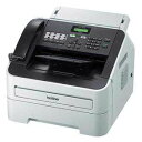【中古】brother プリンター A4モノクロレーザー複合機 JUSTIO 20PPM/FAX/ADF/受話器 FAX-2840