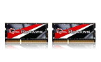 【中古】G.SKILL Ripjawsシリーズ16ギガバイト（2×8G）1600 SO-DIMM DDR3L（PC3L12800）ノートパソコンのメモリモデルF3-1600C11D-16GRSL204ピンDDR3