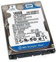 【中古】2.5inch HDD 160GB SATA 9.5mm厚 512セクターモデル WD1600BEVT