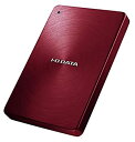 【中古】I-O DATA 外付けHDD ハードディスク 1TB ポータブル カクうす アルミボディ 日本製 HDPX-UTA1.0R