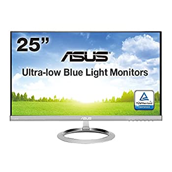 【中古】（非常に良い）ASUS 25型フルHDディスプレイ ( AH-IPS / 広視野角178° /ブルーライト低減 / スリムベゼル / HDMI×2 D-sub×1 / スピーカー内蔵 MX259H