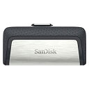 【中古】【128GB】 SanDisk サンディスク USBメモリー USB3.1対応 Type-C & Type-Aデュアルコネクタ搭載 R:150MB/s ...
