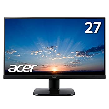 【中古】Acer モニター ディスプレイ KA270HAbmidx 27インチ/フレームレス/VA/HDMI端子対応/スピーカー内蔵/ブルーライト軽減