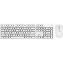 【中古】(非常に良い)KM636 Wirels KB and Mouse Wht