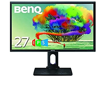 【中古】BenQ デザイナーズ モニター ディスプレイ PD2700Q 27インチ/WQHD/IPS/DisplayPort/sRGB 100%カバー/webデザイン・閲覧用