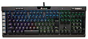 【中古】Corsair K95 RGB PLATINUM MX Speed 日本語ゲーミングキーボード [Cherry MX Speedキースイッチ採用] KB390 CH-9127014-JP