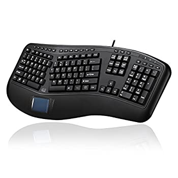 【中古】ADESSO TRU-FORM ERGONOMIC USB TOUCHPAD KEYBOARD WITH SPLIT KEY ZONES AND GENTL