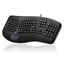 【中古】(非常に良い)ADESSO TRU-FORM ERGONOMIC USB TOUCHPAD KEYBOARD WITH SPLIT KEY ZONES ...