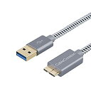 【中古】CableCreation USB 3.0 Type A to Micro USBケーブル スーパースピードショート編組USB 3.0 - Micro ...